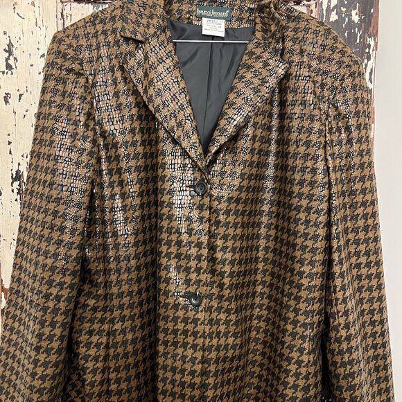 Harv’e Benard women’s houndstooth blazer. Size 18. - Picture 1 of 14